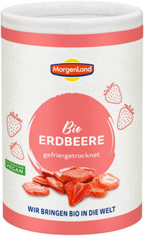 Produktfoto zu Erdbeeren, gefriergetrocknet
