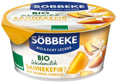 Produktfoto zu Sahnekefir Mango-Vanille