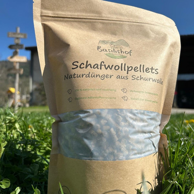Produktfoto zu Schafwollpellets
