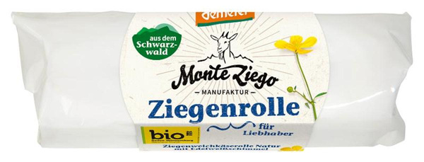 Produktfoto zu Ziegenweichkäse-Rolle
