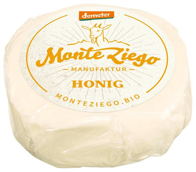 Produktfoto zu Ziegenfrischkäse-Taler Honig