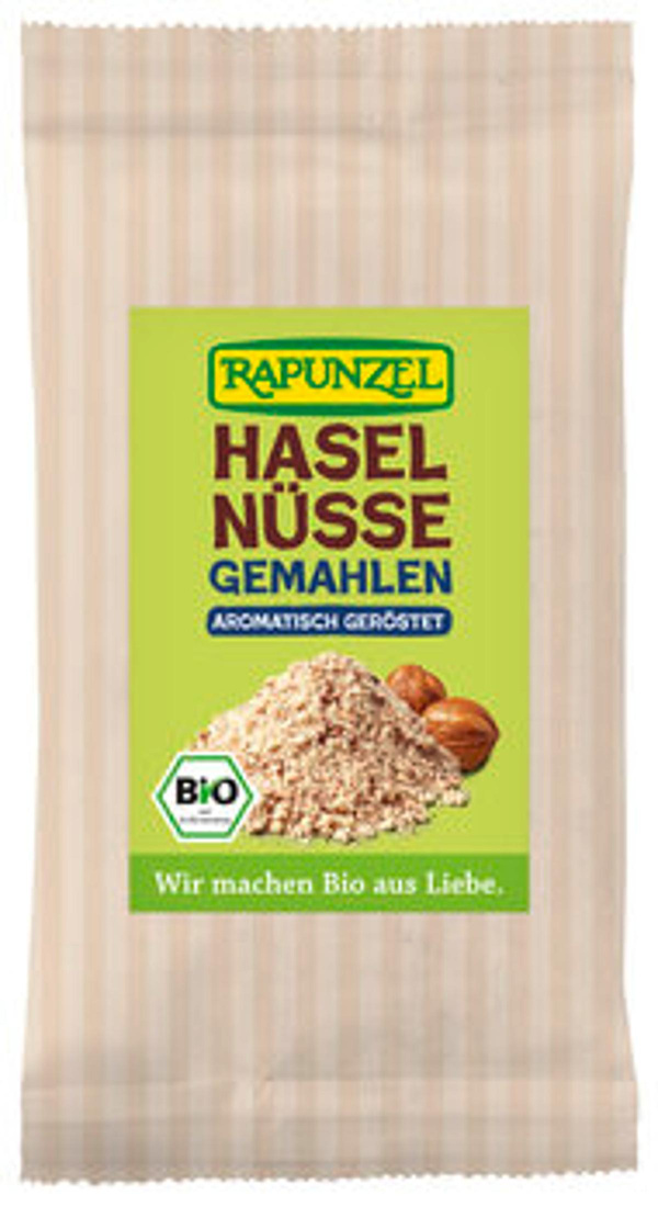 Produktfoto zu Haselnüsse geröstet, gemahlen