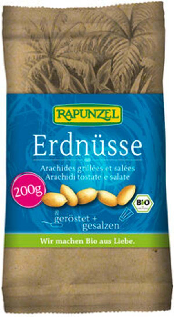 Produktfoto zu Erdnüsse geröstet und gesalzen