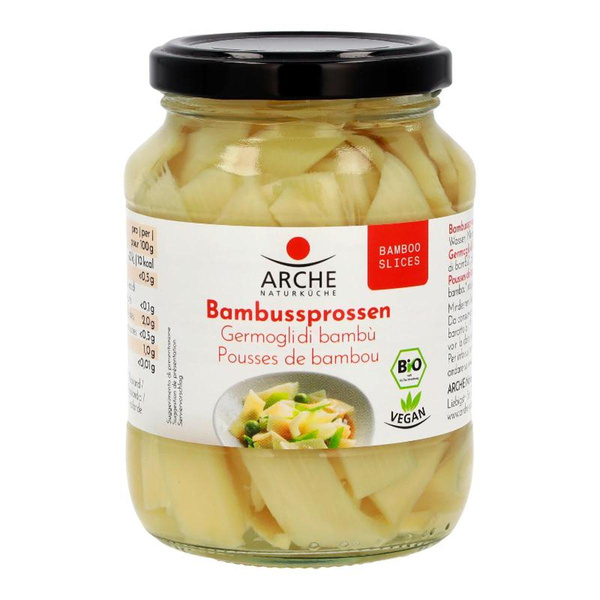 Produktfoto zu Bambussprossen in Streifen