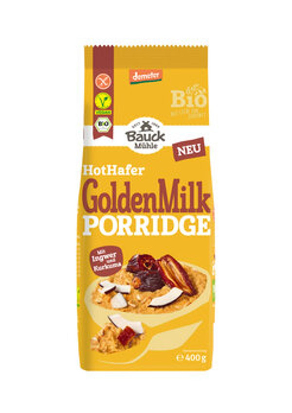 Produktfoto zu HotHafer Golden Milk Porridge
