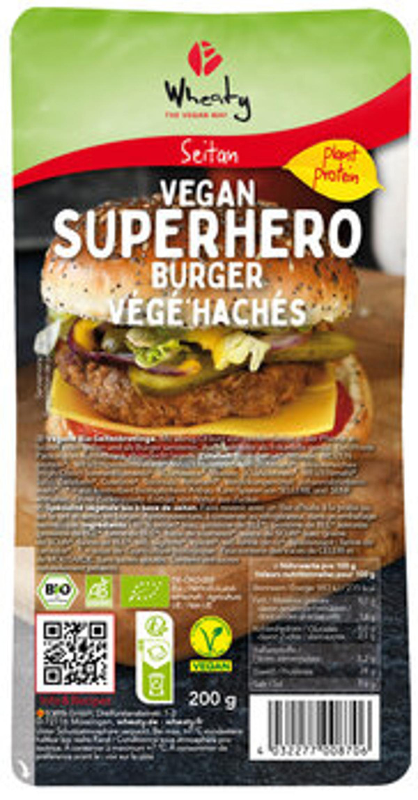 Produktfoto zu Superhero Burger vegan