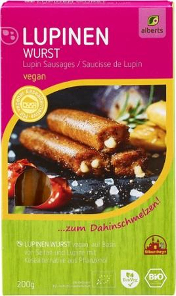 Produktfoto zu Lupinenwurst