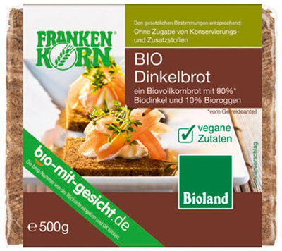 Produktfoto zu Dinkelbrot vakuumiert
