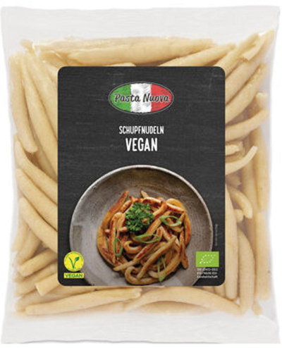 Produktfoto zu frische Schupfnudeln, vegan