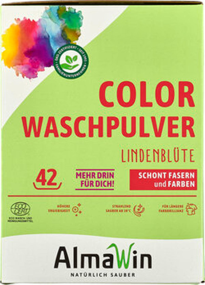 Produktfoto zu Waschpulver Color - Lindenblüte