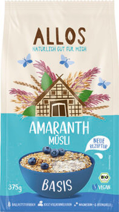 Produktfoto zu Amaranth Basis-Müsli