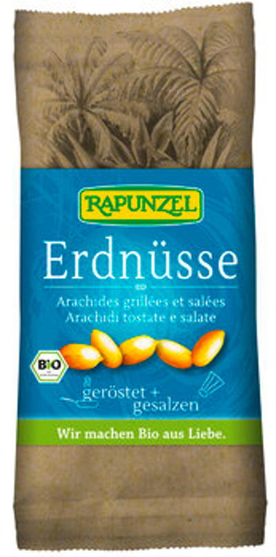 Produktfoto zu Erdnüsse geröstet, 75g