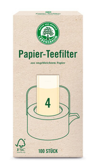 Produktfoto zu Papier-Teefilter