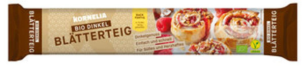 Produktfoto zu Dinkel-Blätterteig