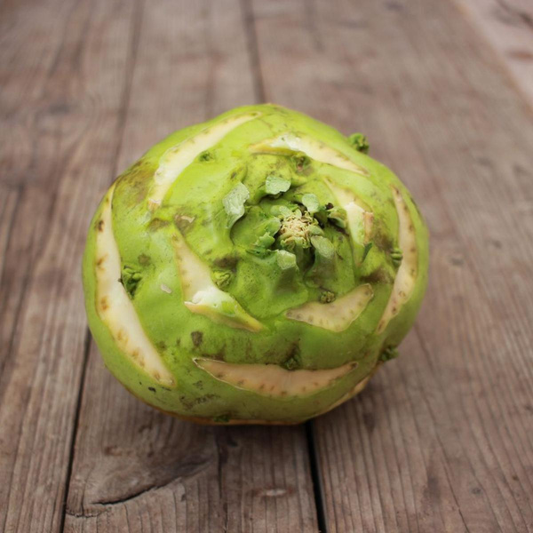 Produktfoto zu Unperfekter Kohlrabi nach Gewicht