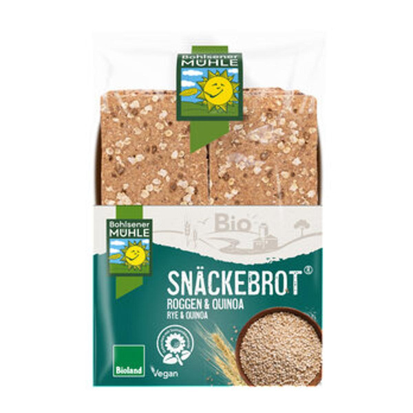 Produktfoto zu Snäckebrot Roggen & Quinoa