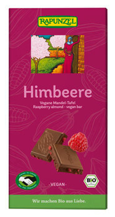Produktfoto zu Schokolade Himbeere - Mandel