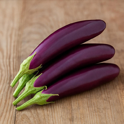 Produktfoto zu Japanische längliche Auberginen