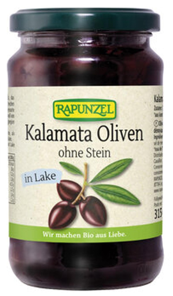 Produktfoto zu Oliven Kalamata (violett) ohne Stein