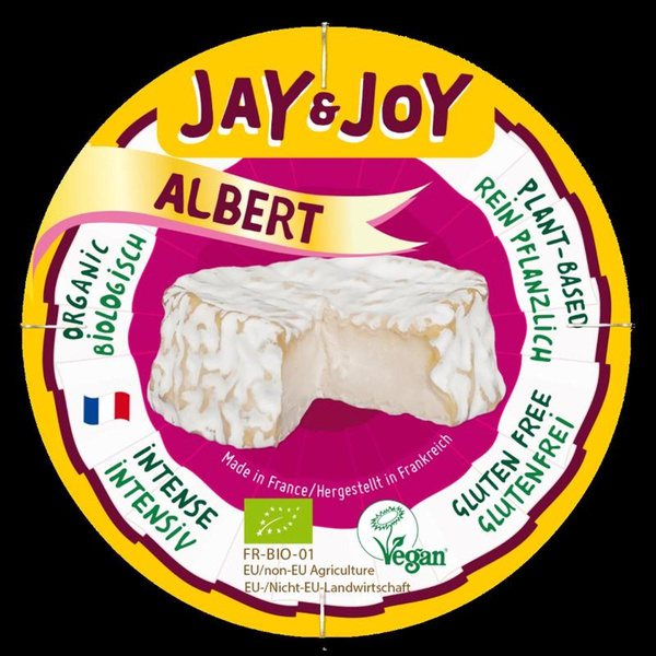 Produktfoto zu Veganer Käse "Albert" - Alternative zu Camembert