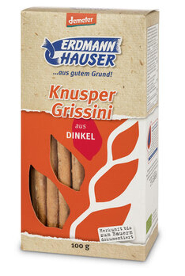 Produktfoto zu Knusper-Grissini aus Dinkel