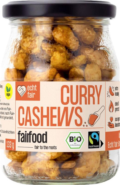 Produktfoto zu Cashews mit Curry