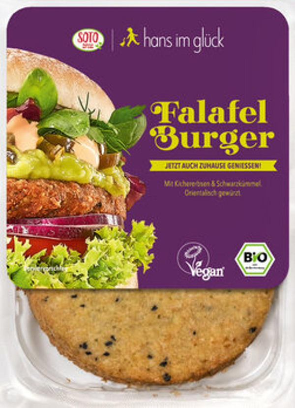 Produktfoto zu Falafel Burger orientalisch