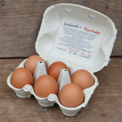 Produktfoto zu Demeter Eier 6er-Packung