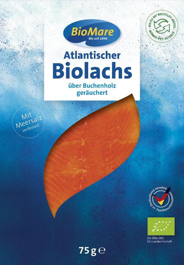 Produktfoto zu Atlantischer Lachs, geräuchert