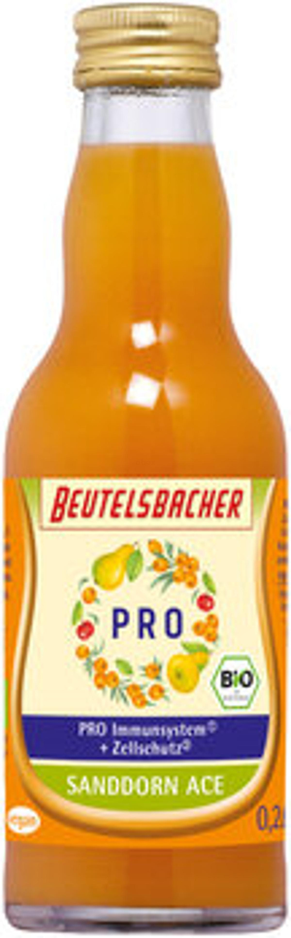 Produktfoto zu PRO Immunsystem Sanddorn ACE