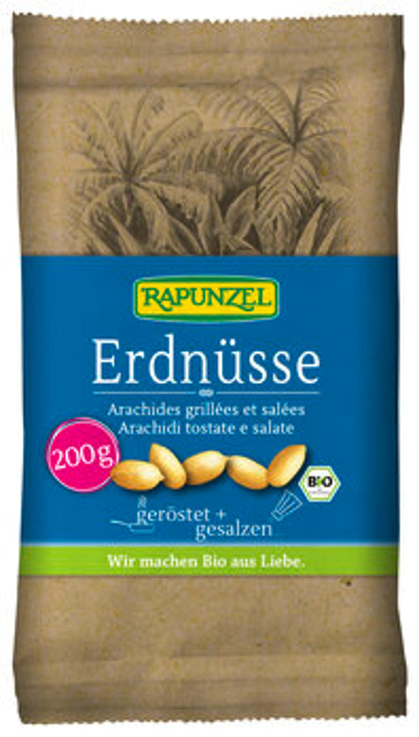Produktfoto zu Erdnüsse geröstet und gesalzen