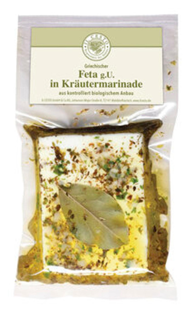 Produktfoto zu Feta in Kräutermarinade zum Probierpreis!