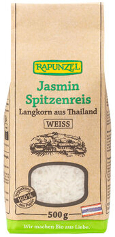 Produktfoto zu Jasmin Spitzenreis weiß Langkorn