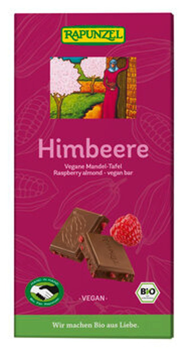 Produktfoto zu Schokolade Himbeere - Mandel