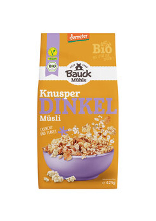 Produktfoto zu Knusper Dinkel Müsli