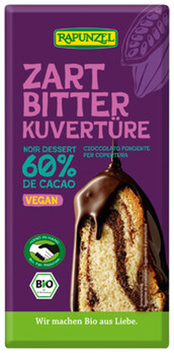 Produktfoto zu Kuvertüre Zartbitter