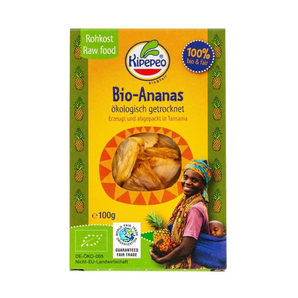 Produktfoto zu Ananas, getrocknet