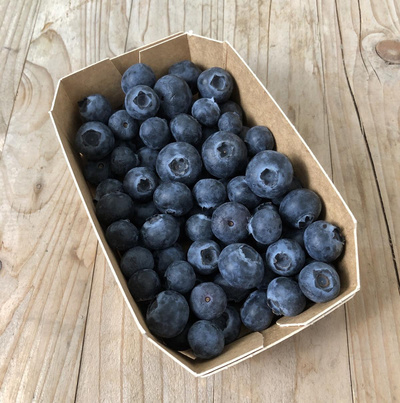 Produktfoto zu Heidelbeeren 125 g Schale