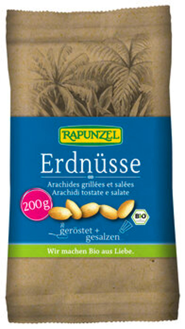 Produktfoto zu Erdnüsse geröstet und gesalzen