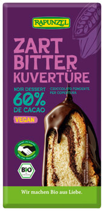 Produktfoto zu Kuvertüre Zartbitter