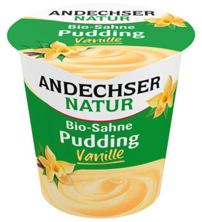 Produktfoto zu Sahne-Pudding Vanille