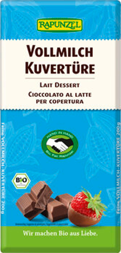 Produktfoto zu Kuvertüre Vollmilch