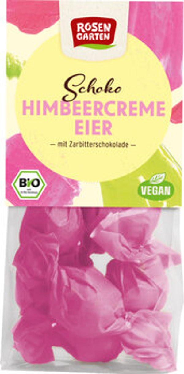 Produktfoto zu artbitter-Schoko-Eier mit Himbeercreme, vegan