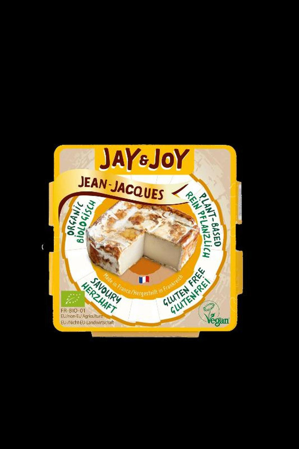 Produktfoto zu Veganer Käse "Jean Jacques" - Alternative zu Weichkäse mit Rotkulturen