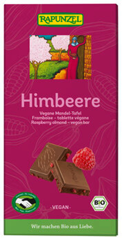 Produktfoto zu Schokolade Himbeere - Mandel