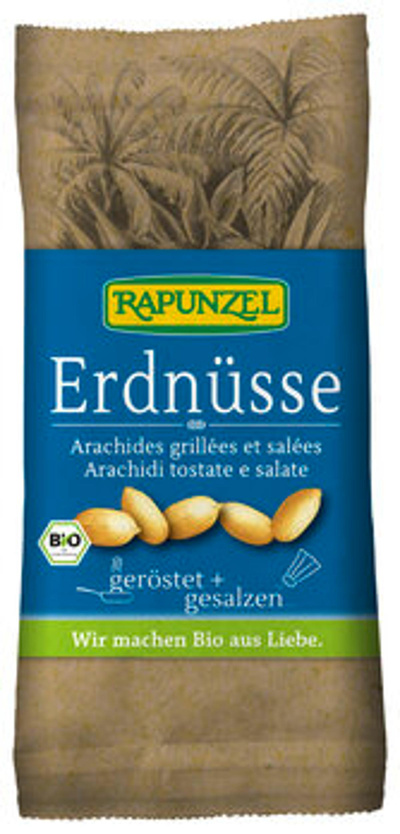 Produktfoto zu Erdnüsse geröstet, 75g