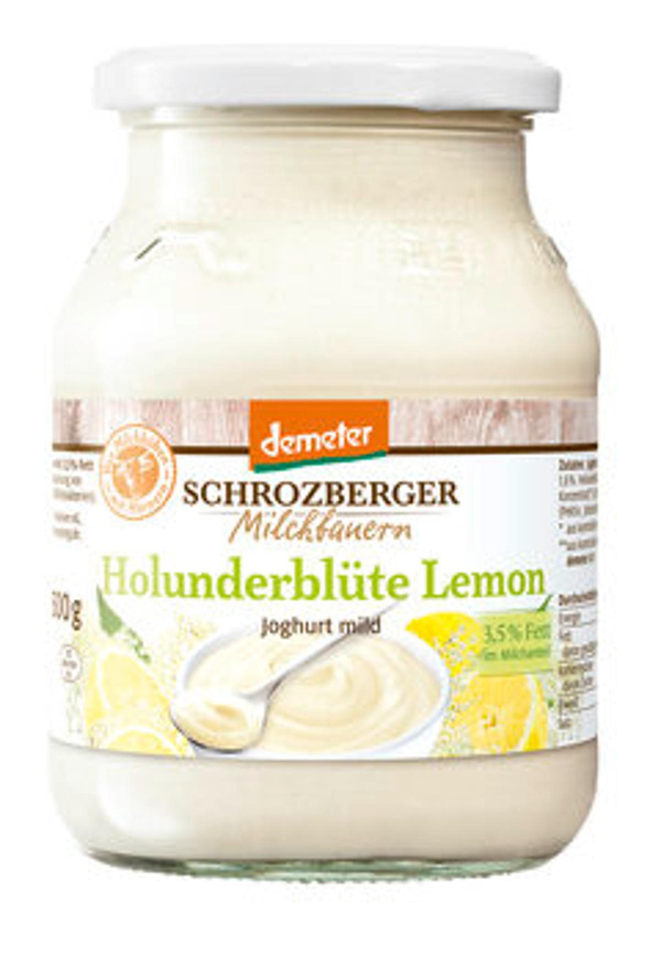 Produktfoto zu Fruchtjoghurt Holunderblüte-Lemon