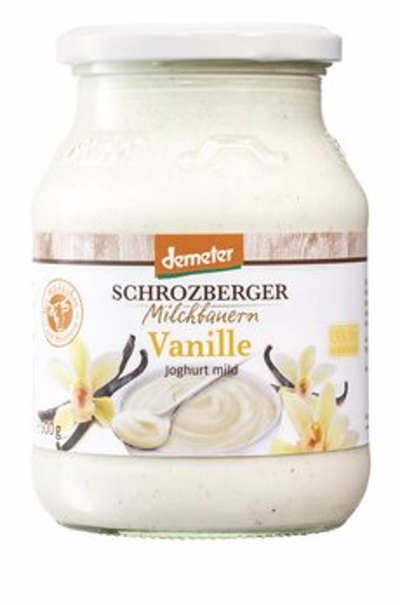 Produktfoto zu Fruchtjoghurt Vanille, 500g Gl