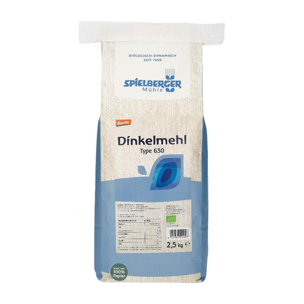 Produktfoto zu Dinkelmehl Type 630 DEMETER