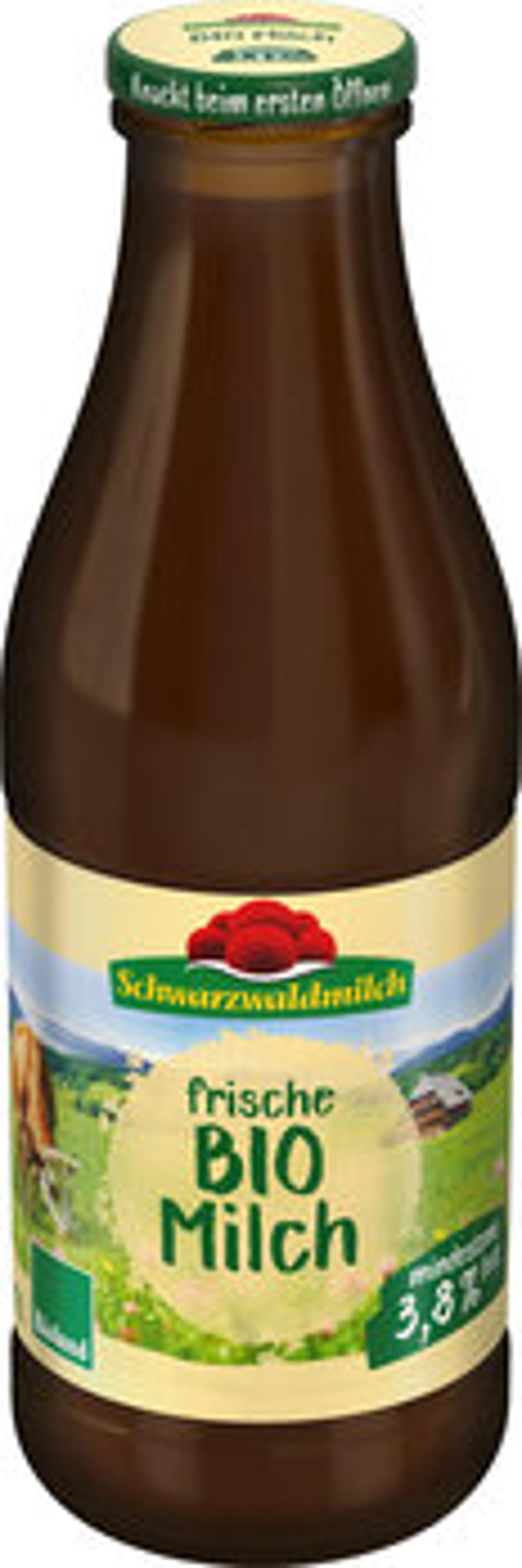 Produktfoto zu Frische Vollmilch 3,8%